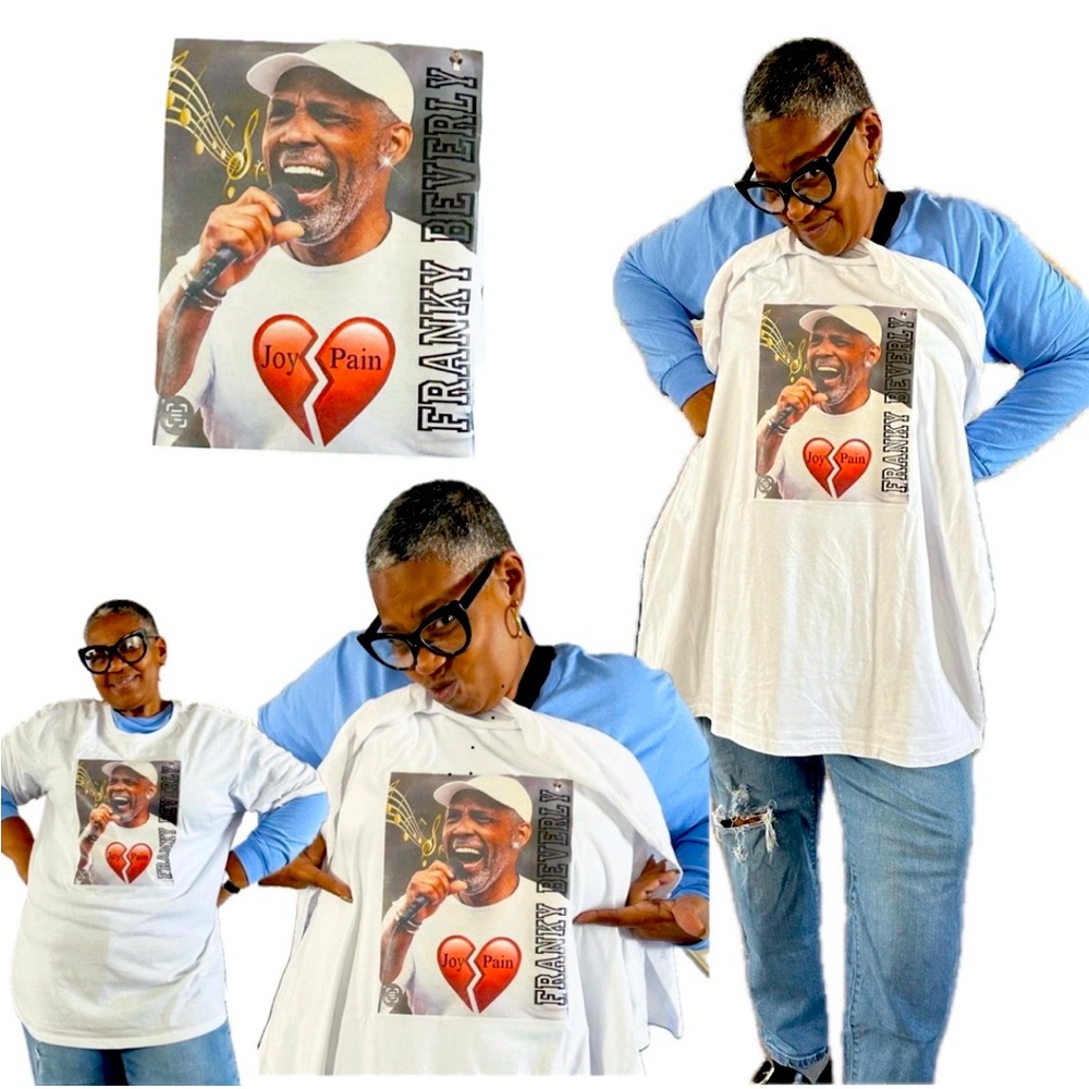 All white tee shirts & hoodies small to XXL.